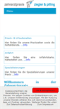 Mobile Screenshot of praxis-ziegler-pilling.de
